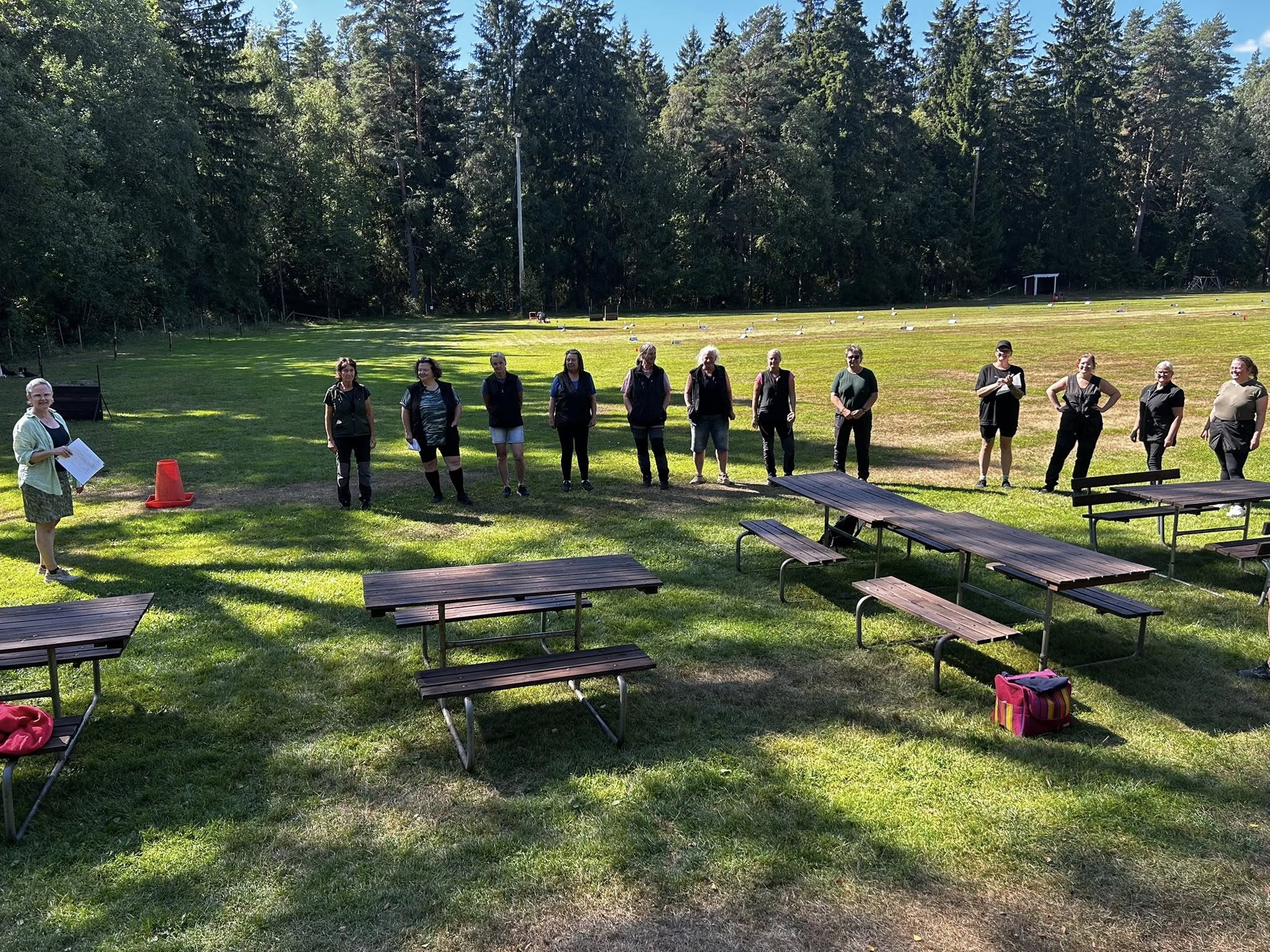 Samling i samband med tävling