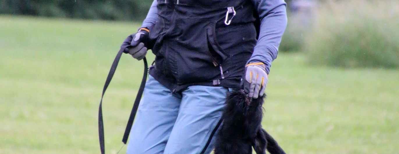 Lydnadsträning med valp