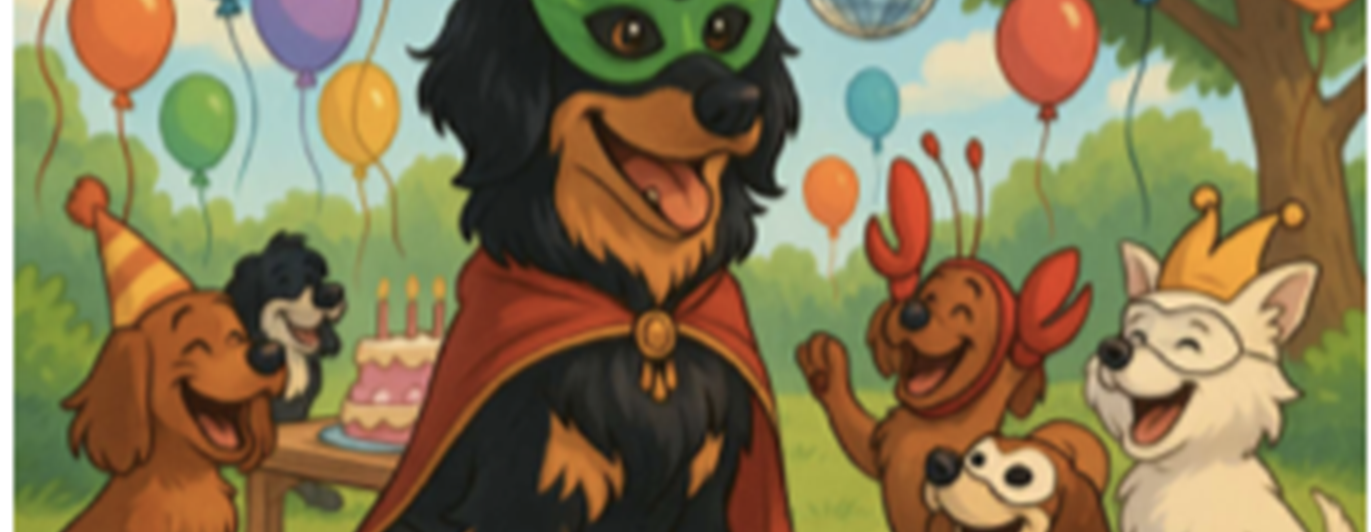 Hundar som firar