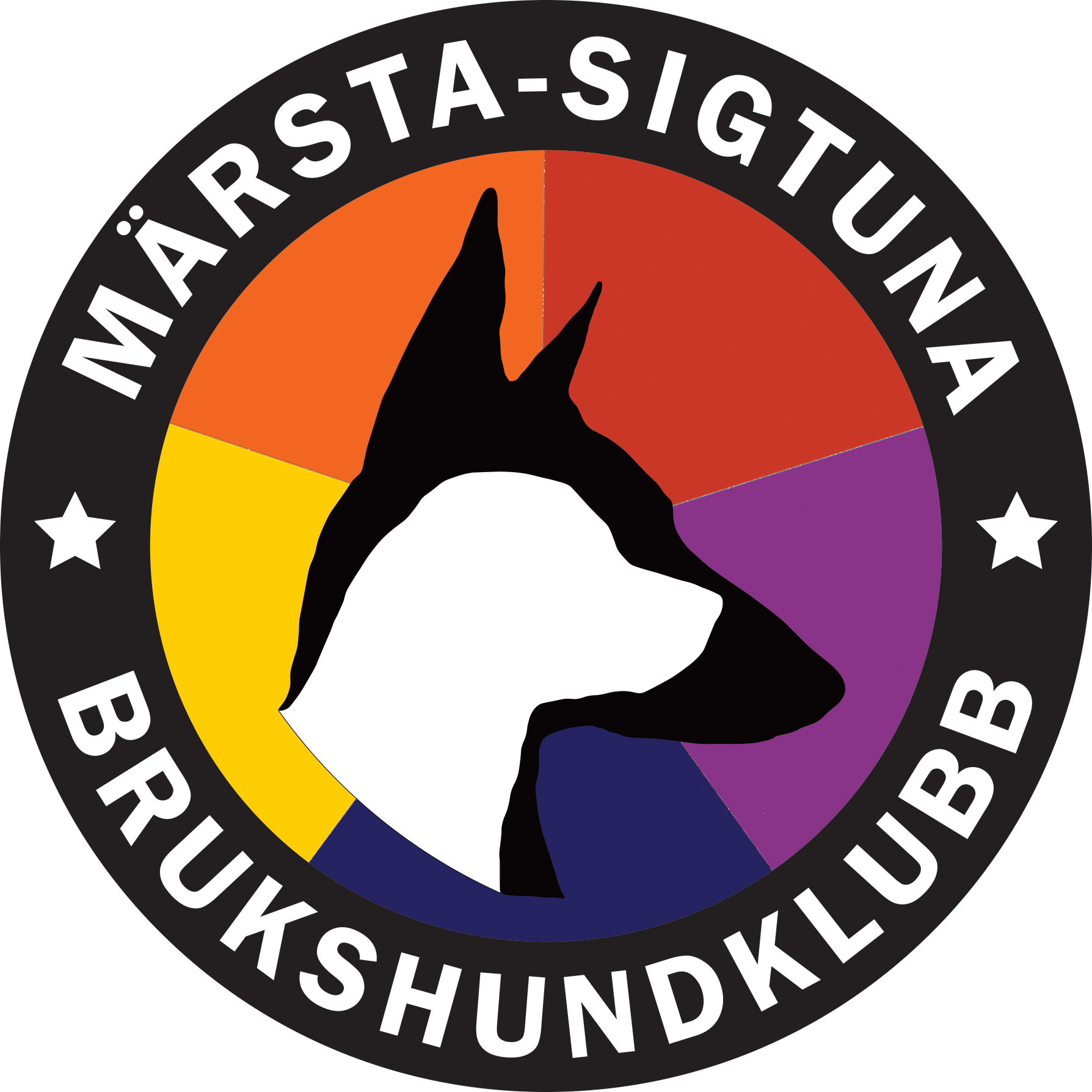 Märsta Sigtunas nya färglada logga