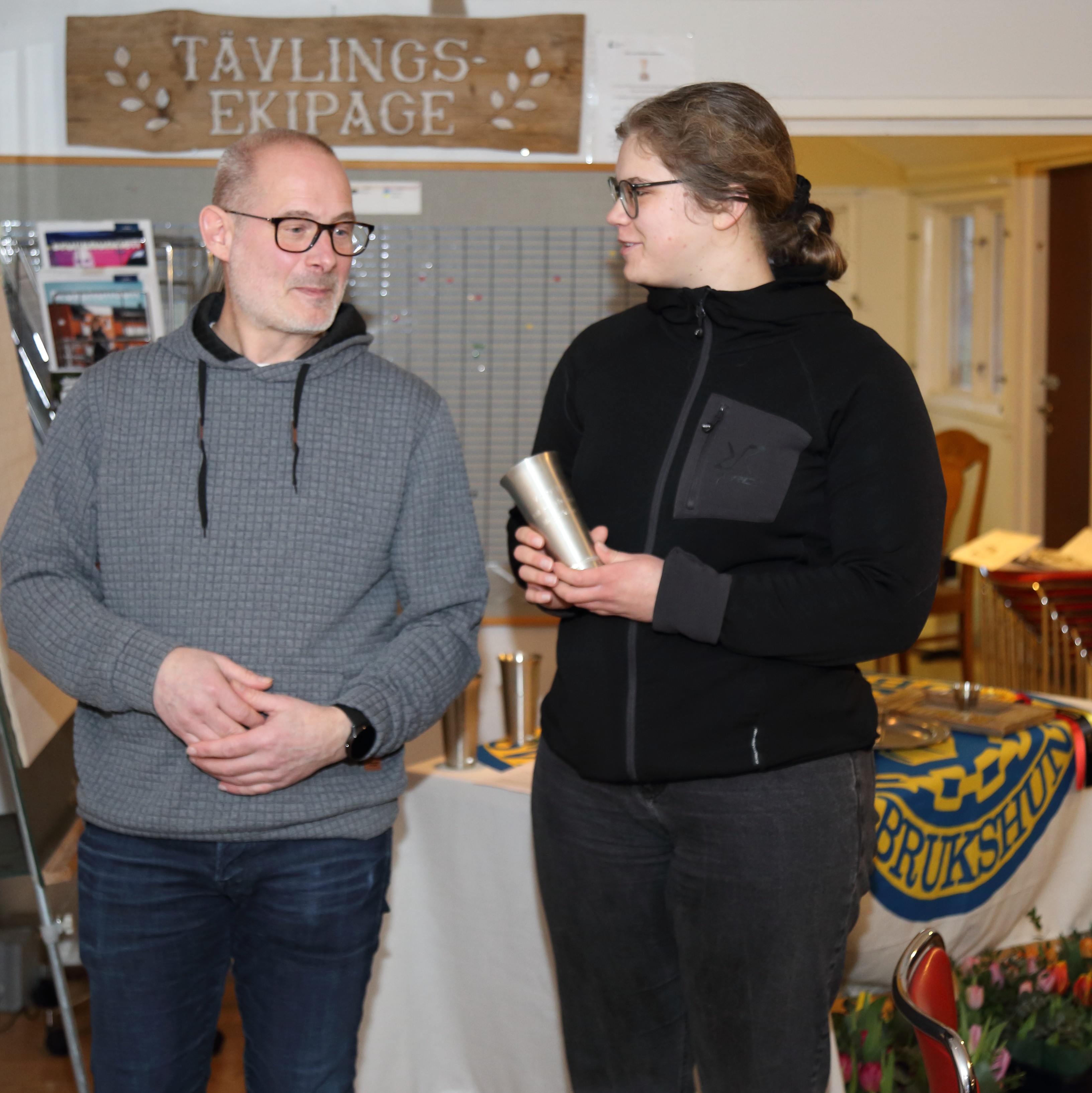 Klubbmästare Rallylydnad mästarklass 2024 Robyn Åhlin och Nocco