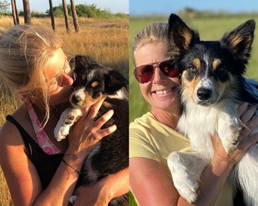 Lotta Mårtensson med hundar