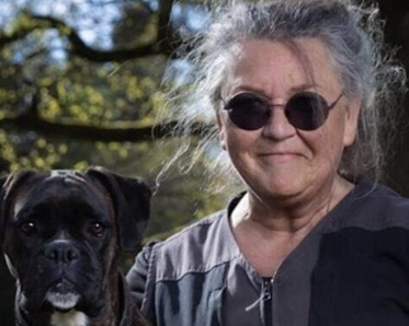 Ordförande med hund