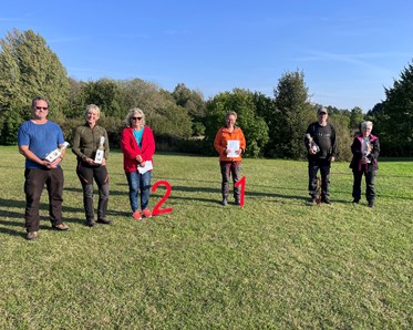 Prispallen Klassen Högre i söktävling 20 sept 2025