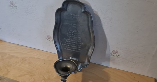 Vandringspris Förtjänstfull medlem Visby BK