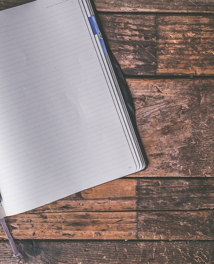 Bild på ett anteckningsblock