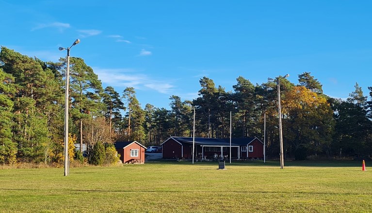 Stugan Med Plan på Visby BK
