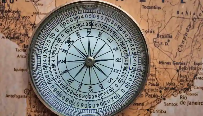 Karta och kompass