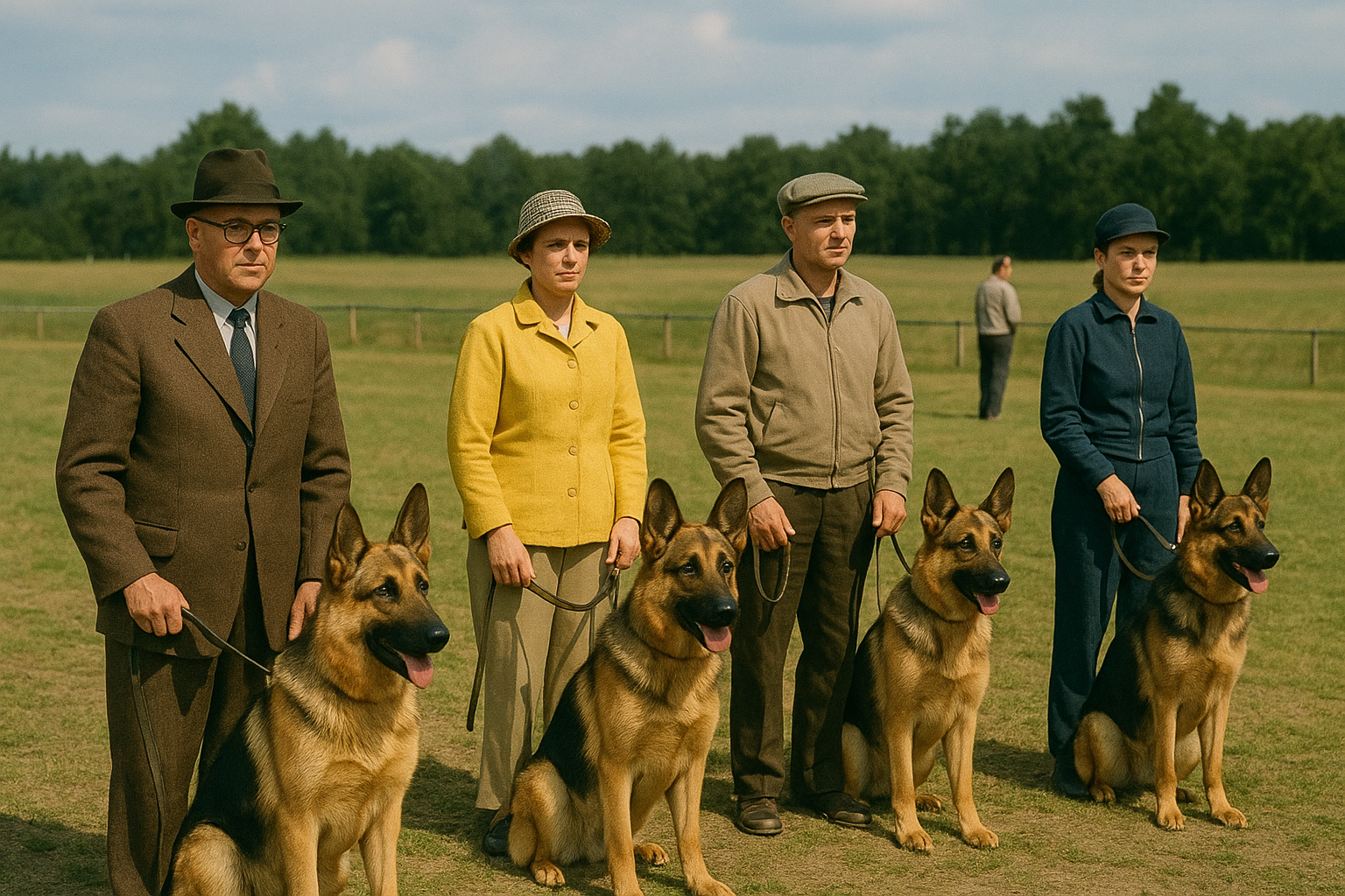 Hundekipage för 60 år sedan