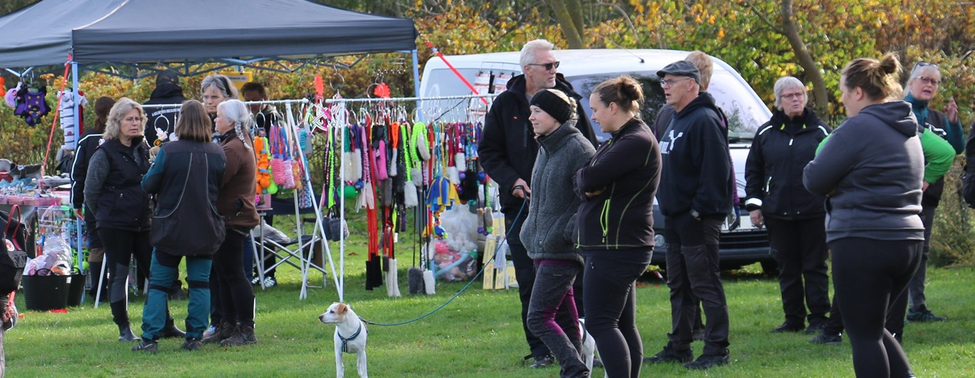 Publik vid tävling Trelleborgs Brukshundklubb