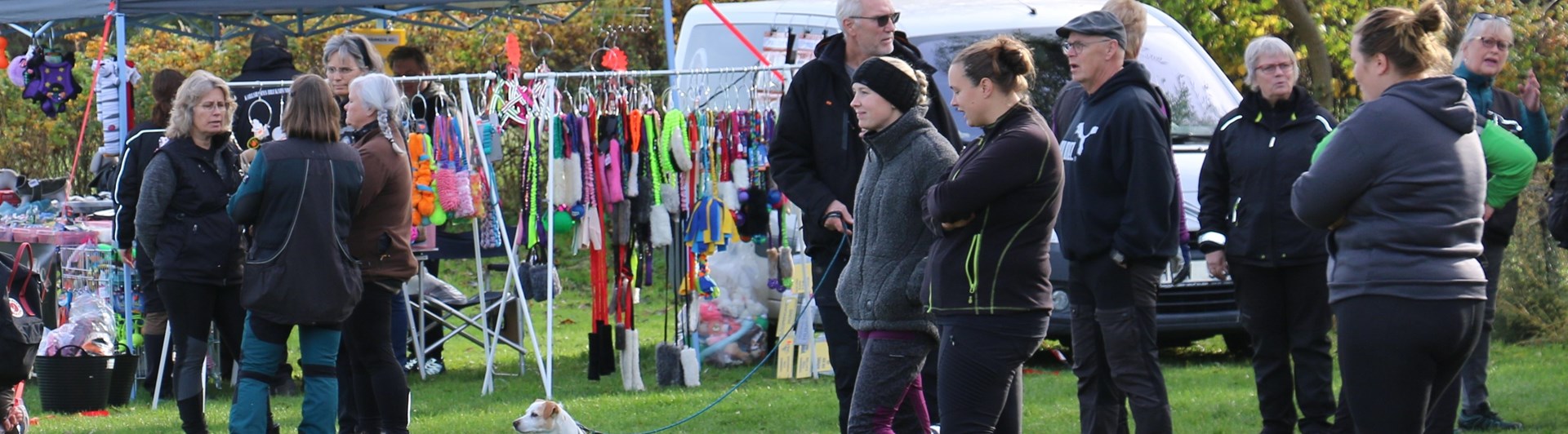 Publik vid tävling Trelleborgs Brukshundklubb