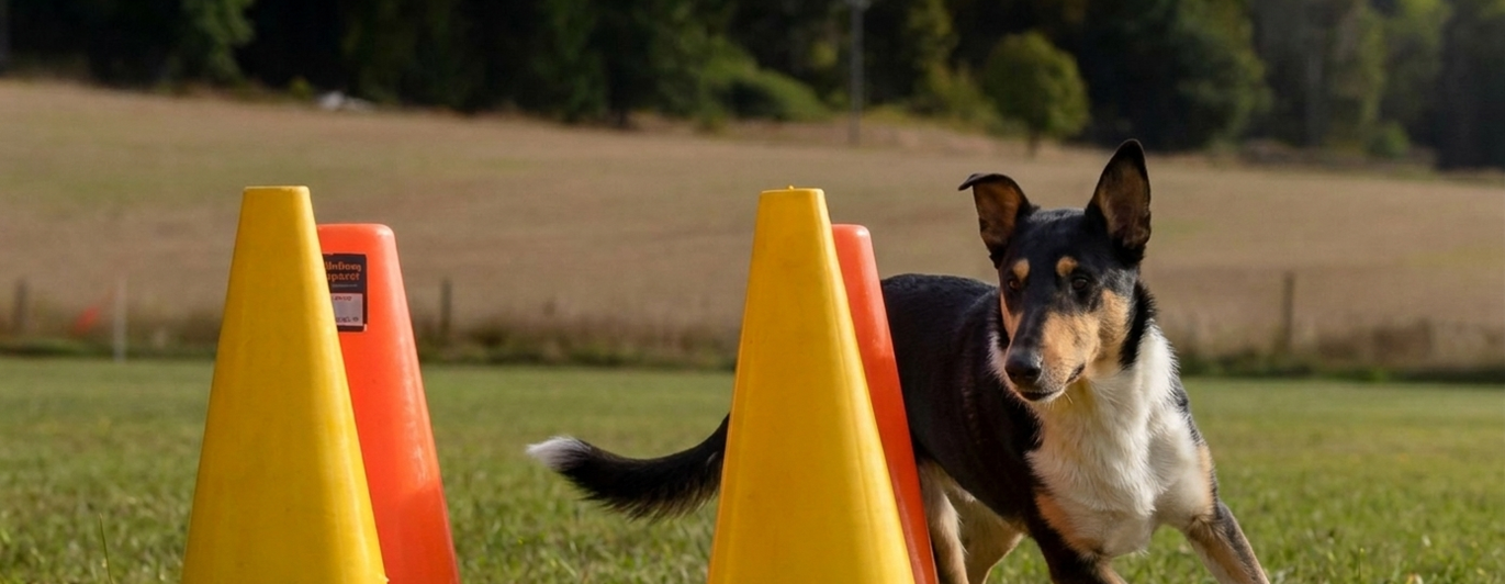 Tävlingslydnad Collie