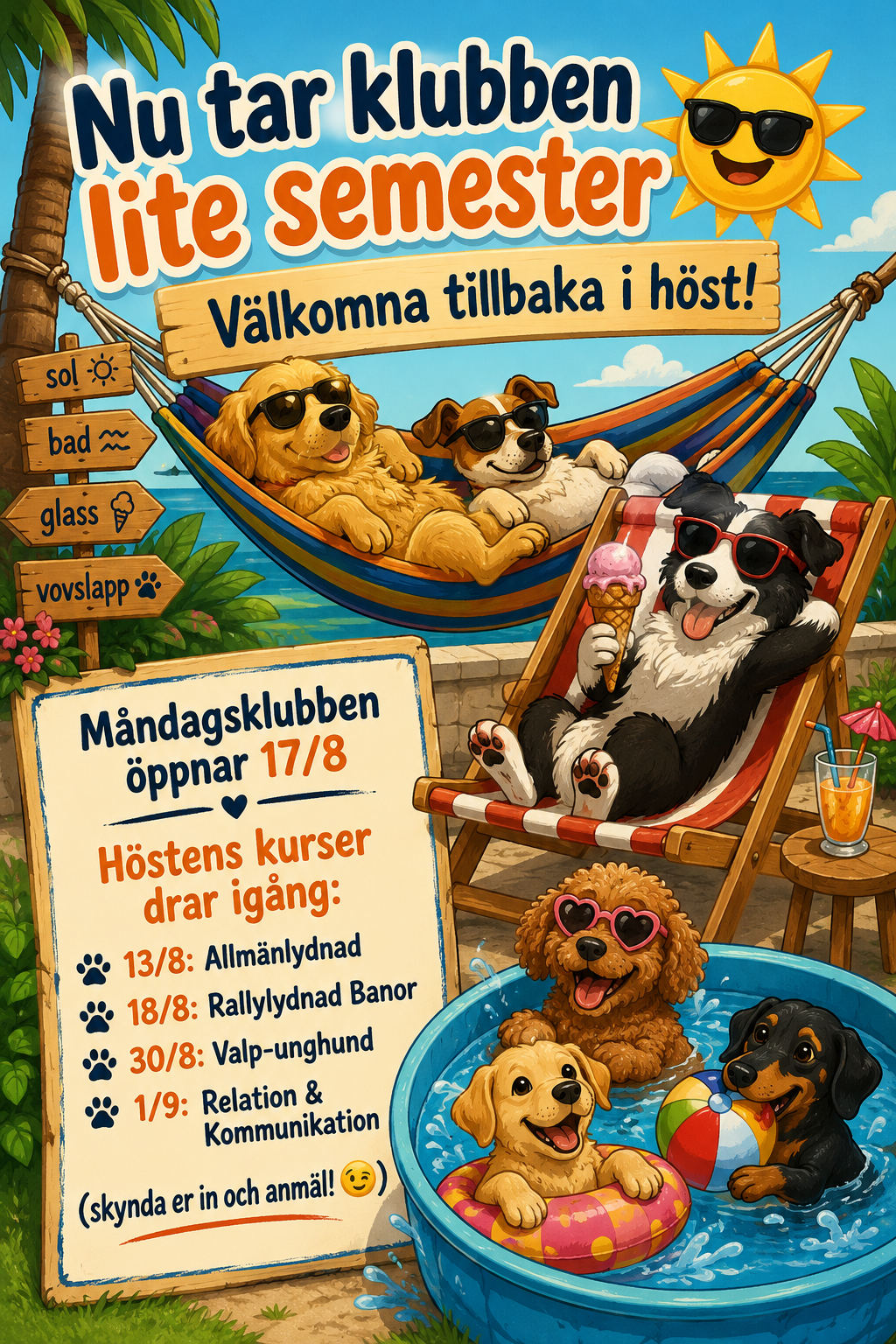 Sommarstängt 2026