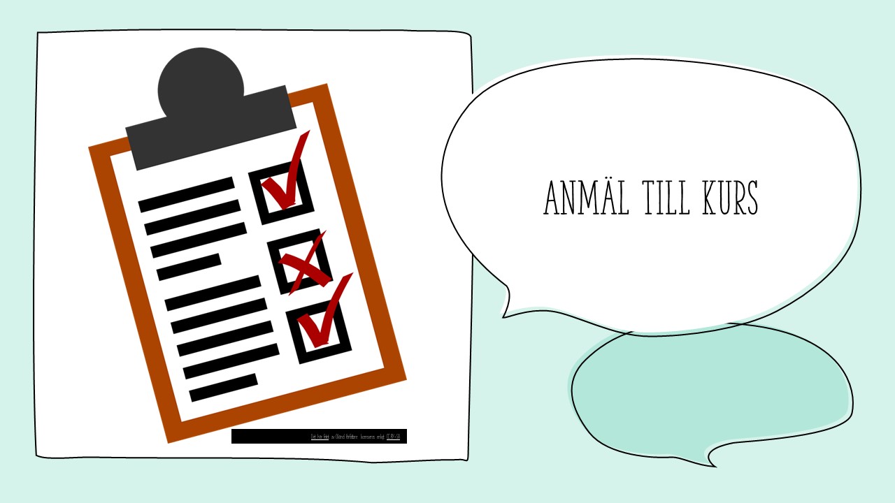 Kurser öppna för anmälan