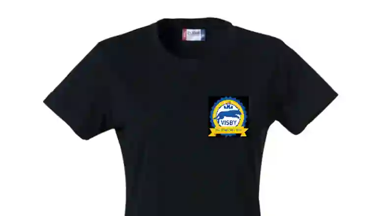 T-shirt med logga Visby BK