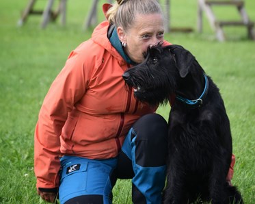 Anneli Skatt och Ekhöjdens Power Doris