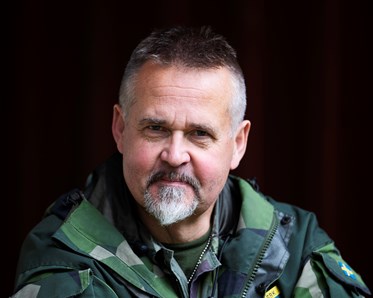 Jöran Wikbladh, produktionsledare tjänstehundsavdelningen