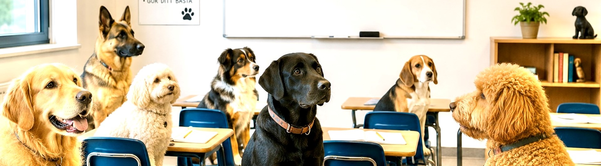Kurser - hundar i klassrum