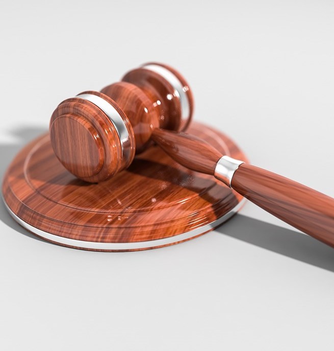 Lagklubba som används i rätten