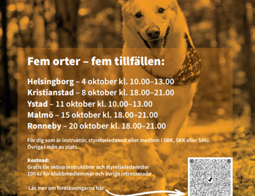 information om föreläsning