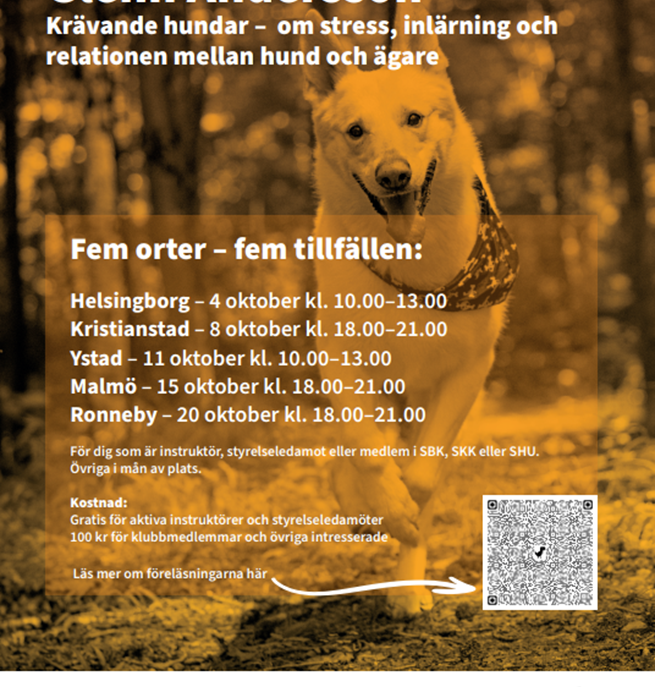 information om föreläsning