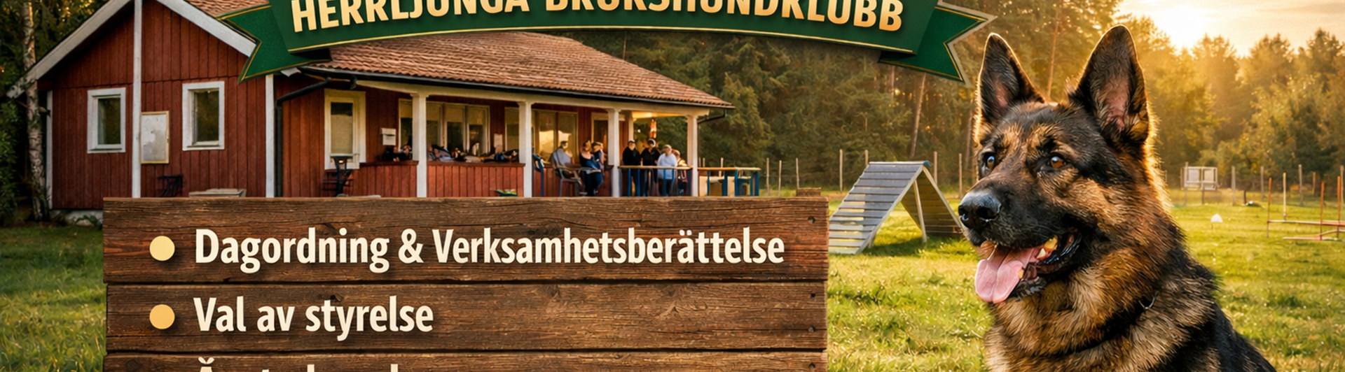 Årsmöte Herrljunga Brukshundklubb