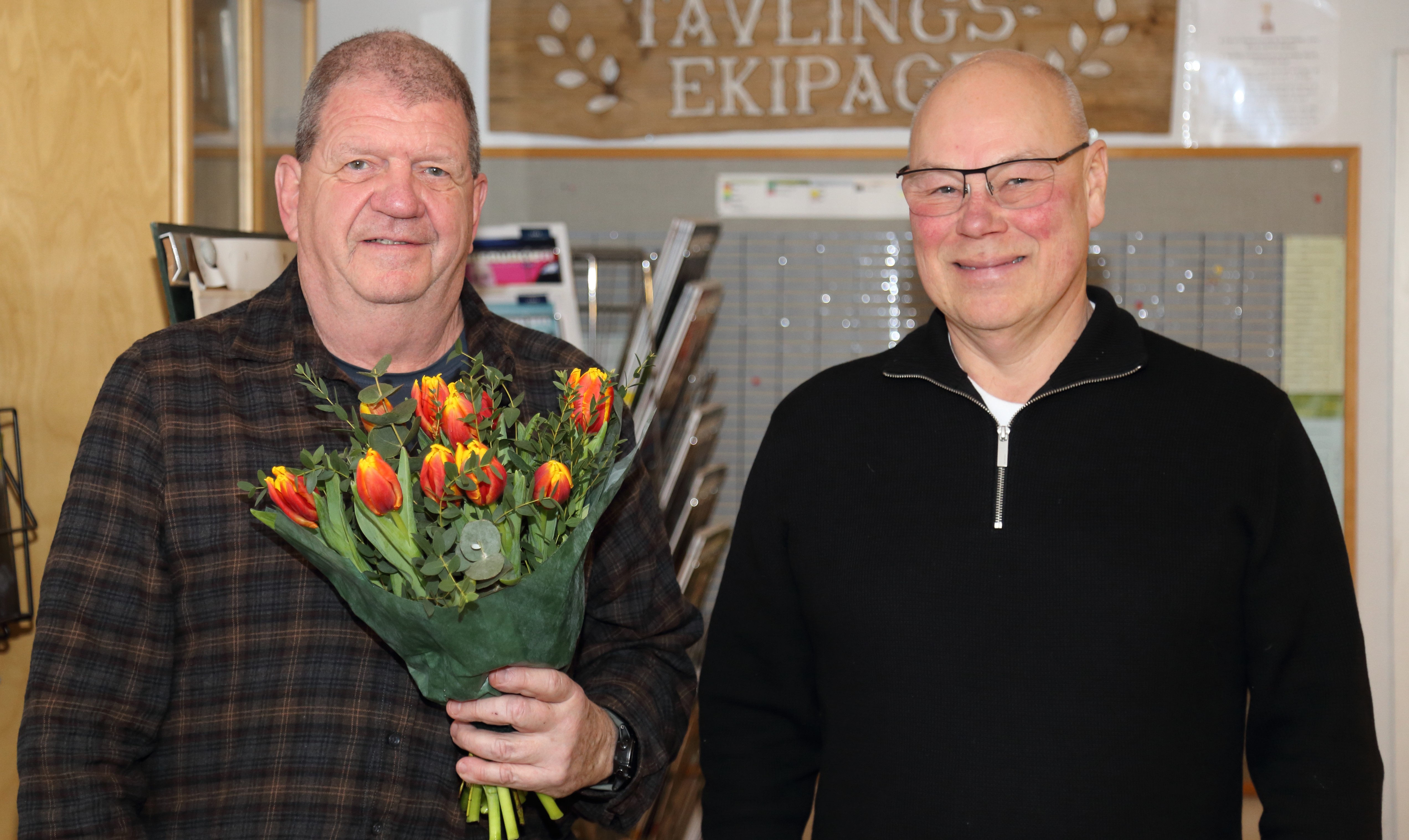 Åke Pettersson, avgående sektoransvarig för stugan