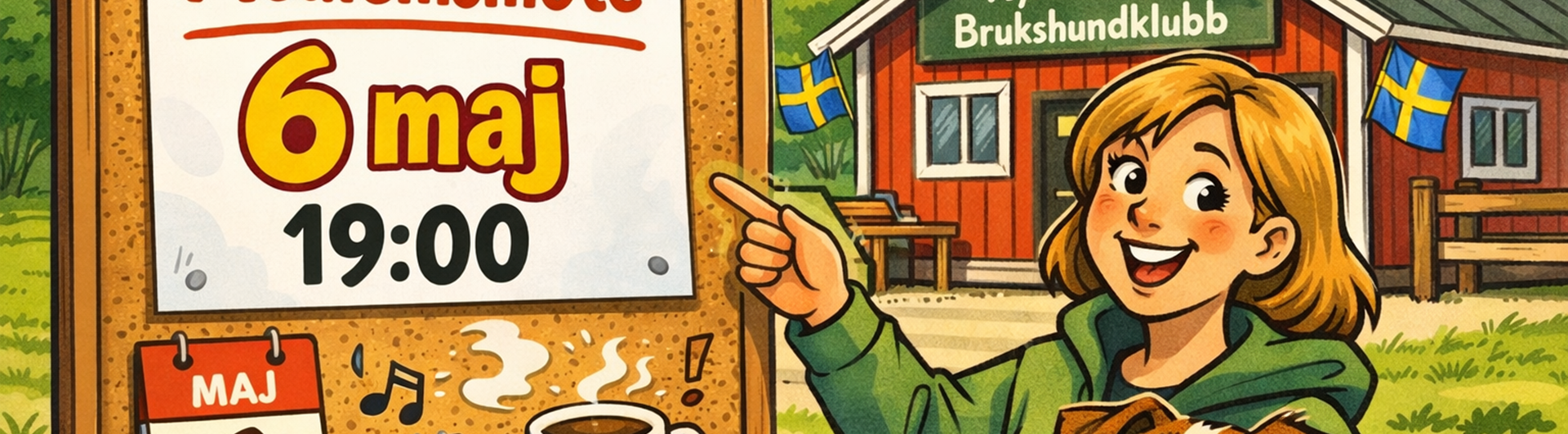 Medlemsmöte 6 maj