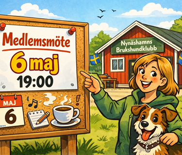 Medlemsmöte 6 maj