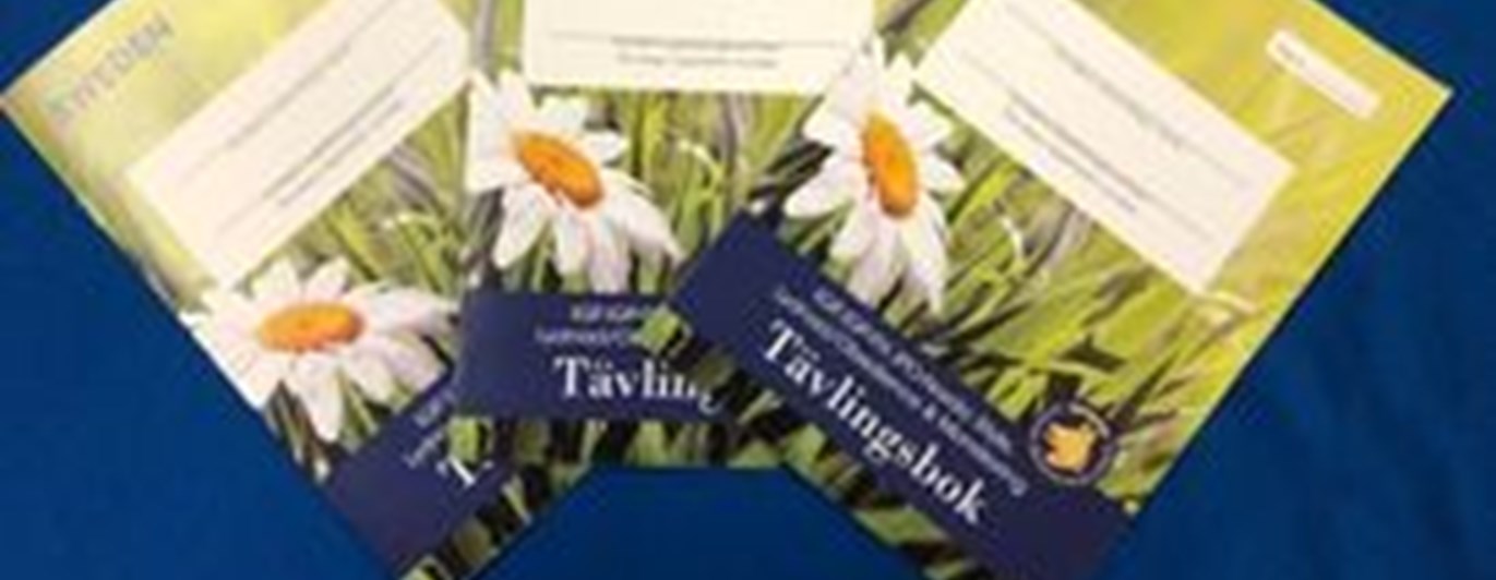 Bild på Tävlingsböcker