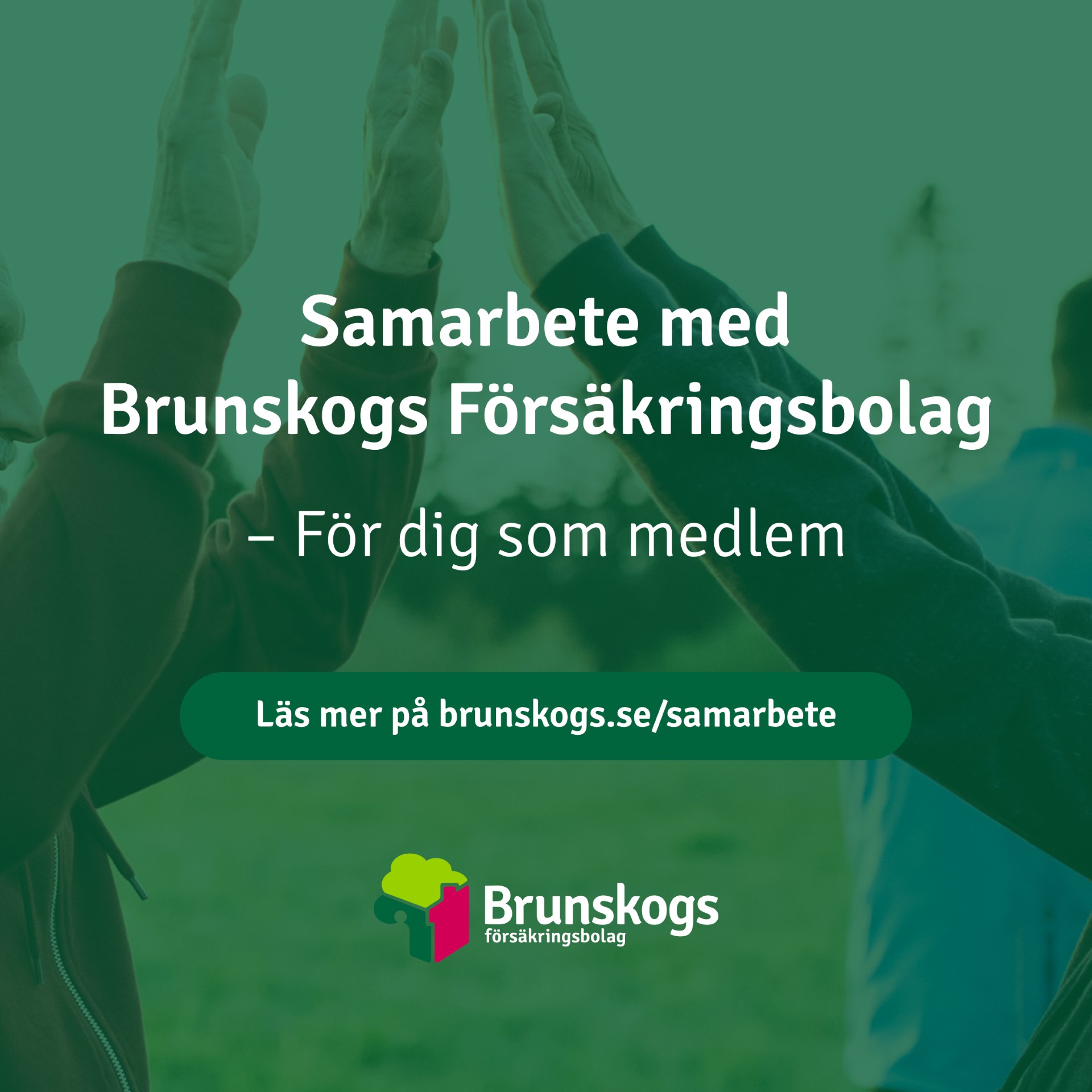 Samarbete med Brunskogsförsäkringsbolag