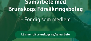 Samarbete med Brunskogsförsäkringsbolag