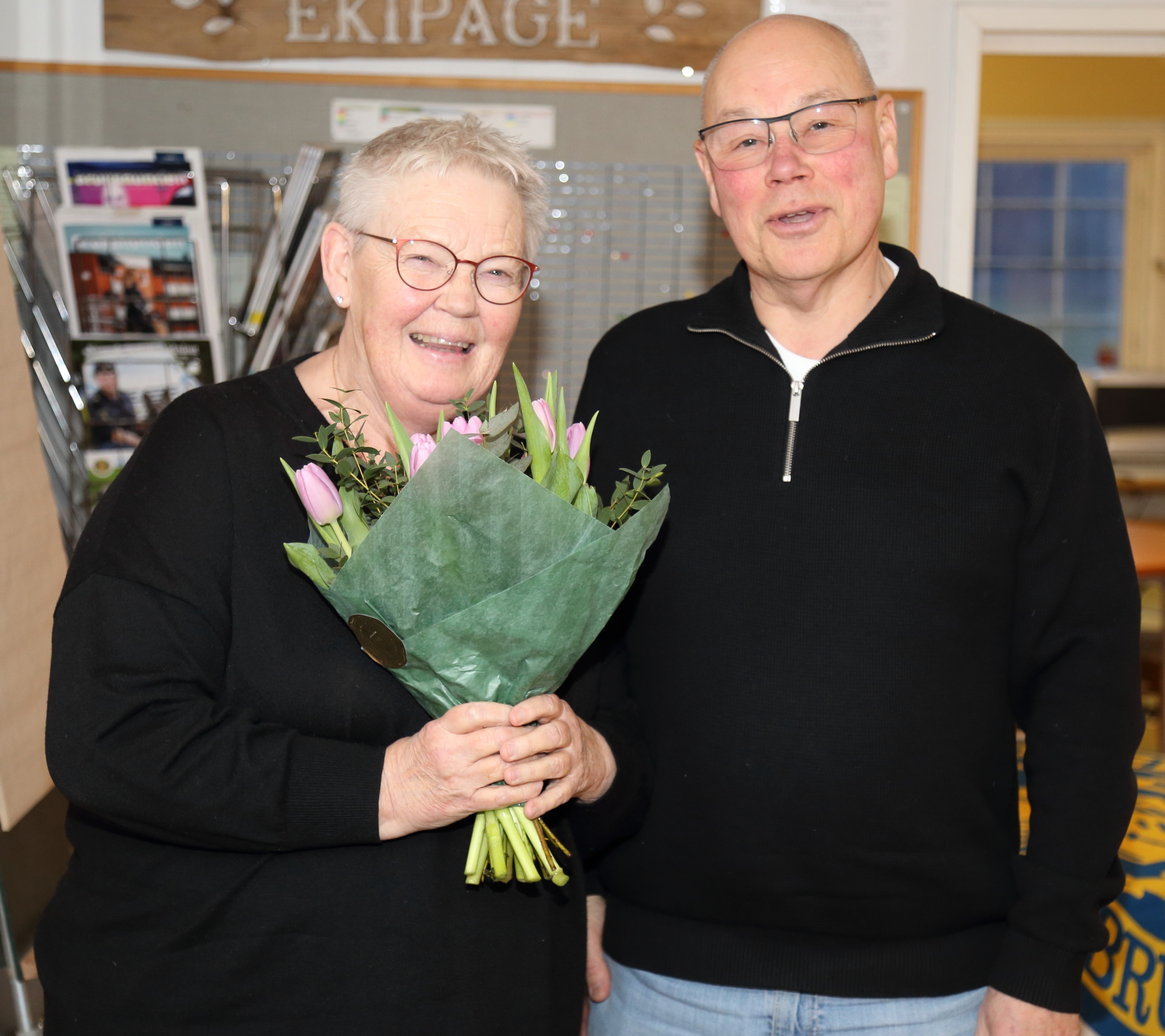 Avgående sekreterare Inger Pettersson