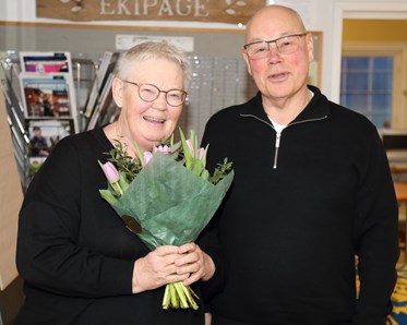 Avgående sekreterare Inger Pettersson