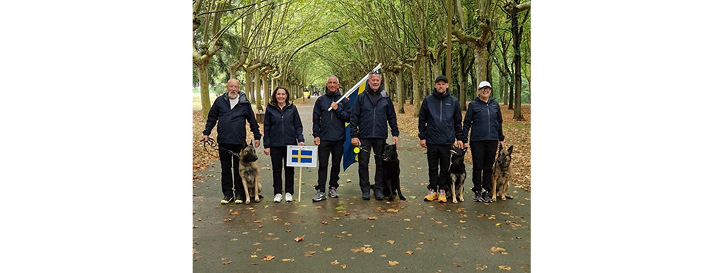 Bild på det svenska landslaget vid VM i IGP 2025
