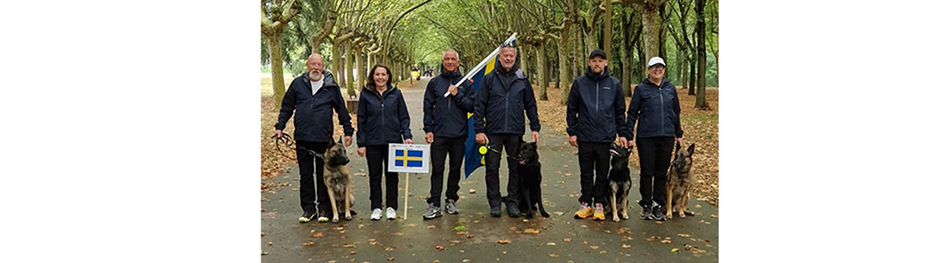 Bild på det svenska landslaget vid VM i IGP 2025