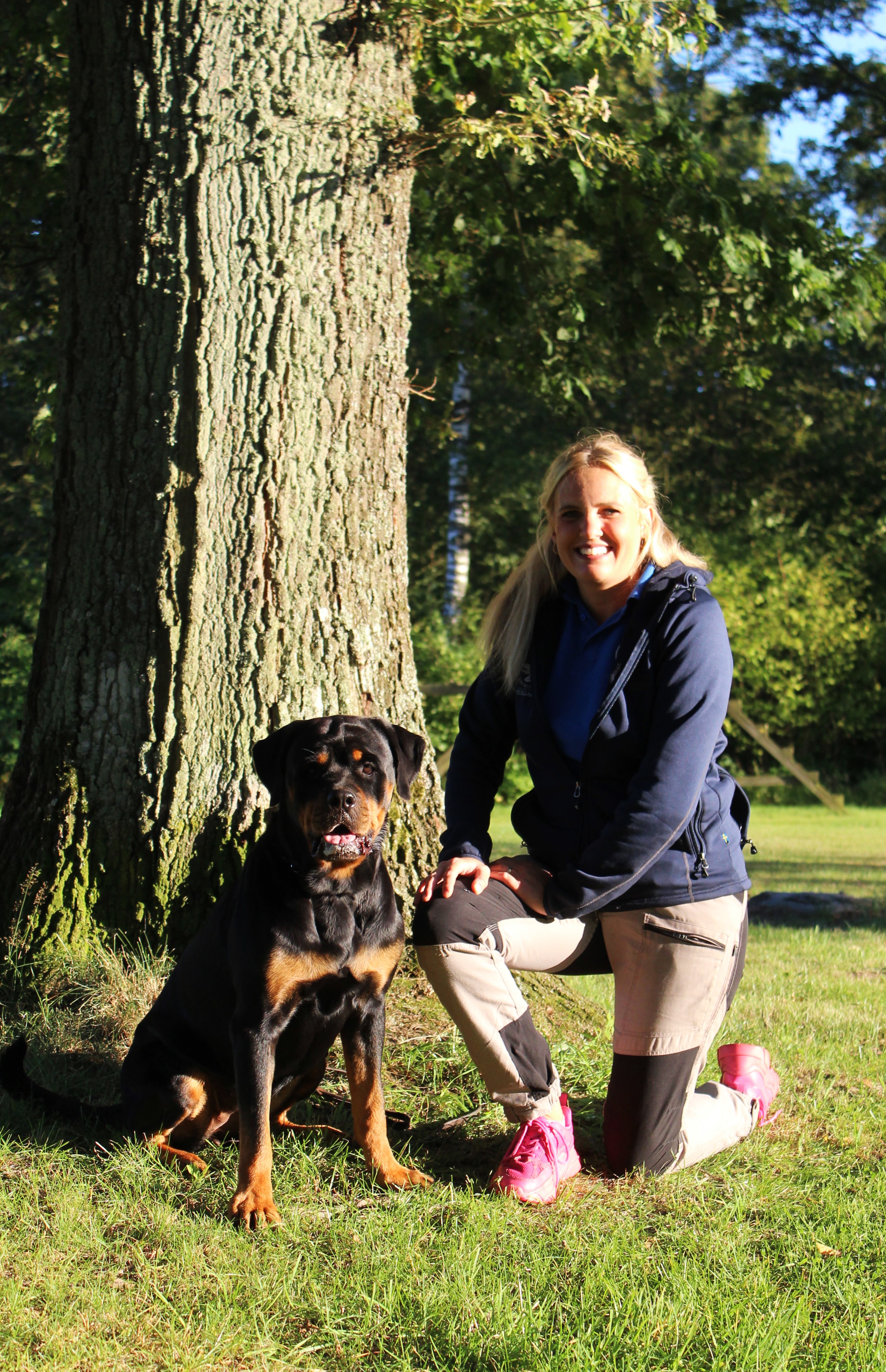 Nilla Grahn med Lisa