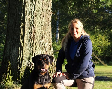 Nilla Grahn med Lisa