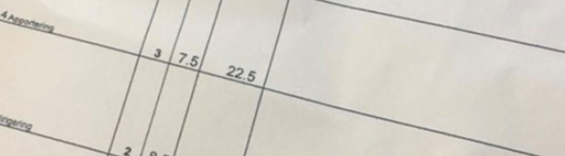 Bild på ett tävlings papper