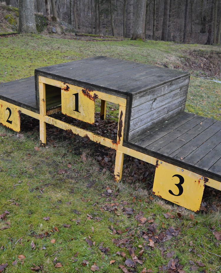 En bild på en prishall