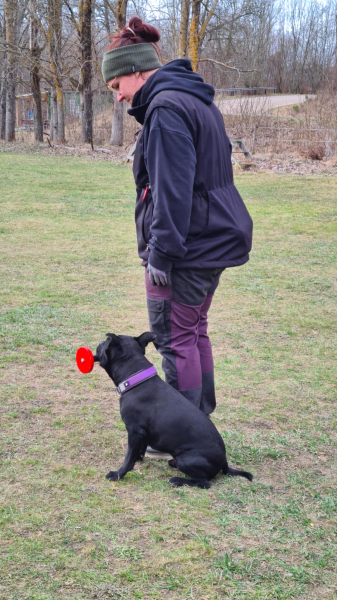 Bane med matte Annica tränar tungapport