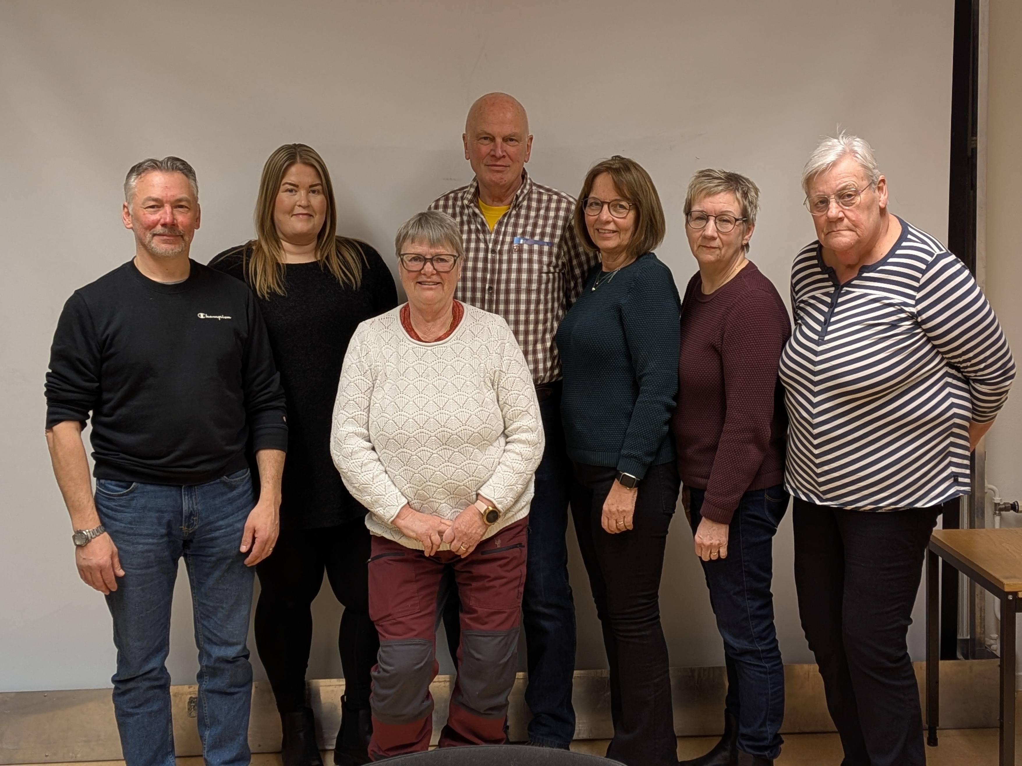 Gruppbild lokalklubbstyrelse föreningsår 2026