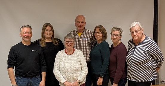 Gruppbild lokalklubbstyrelse föreningsår 2026