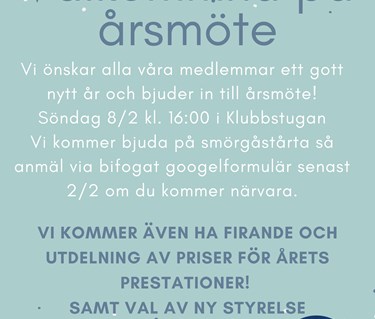 Årsmöte 2026
