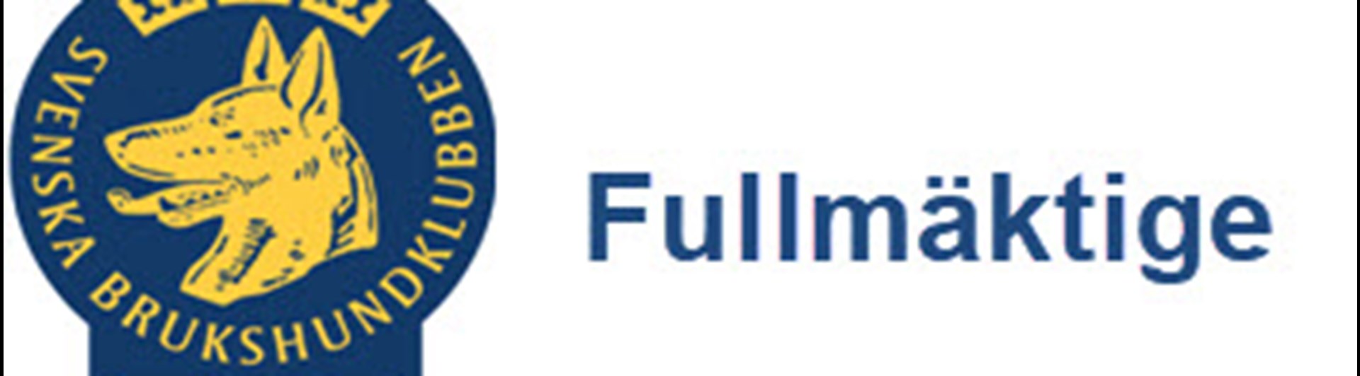 SBK Övre Norrlands distrikt logga med texten Fullmäktige