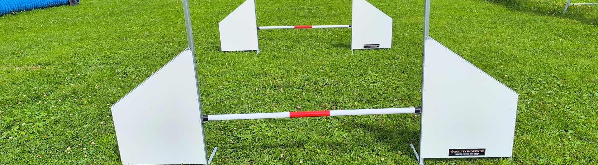 Hopphinder i agility.