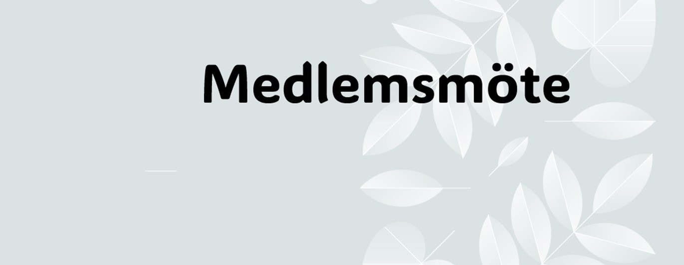 Medlemsmöte
