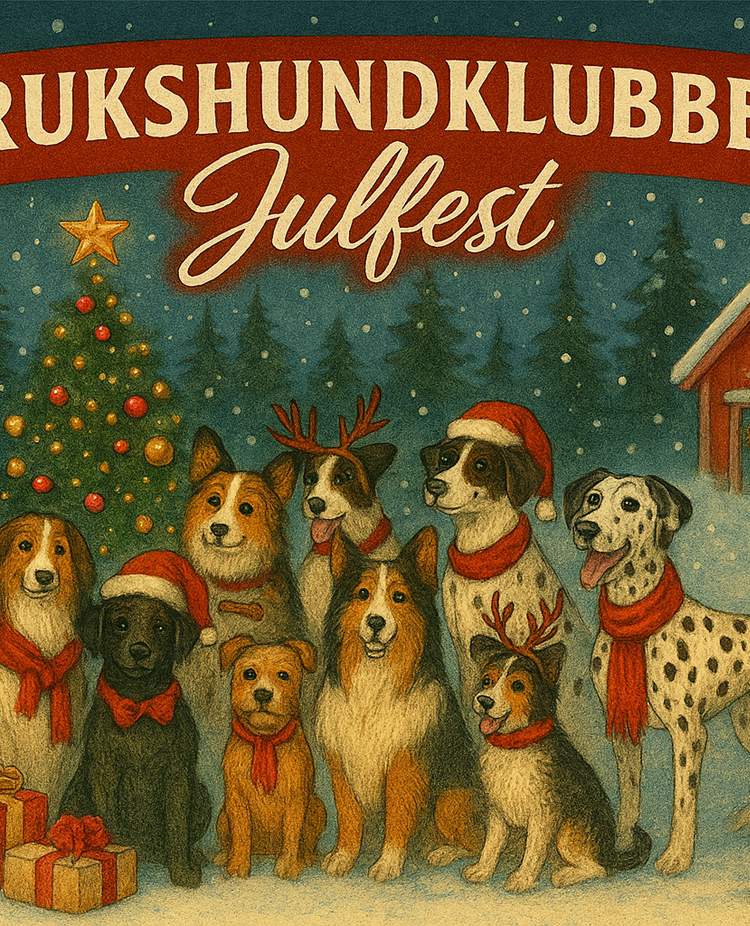 AI-genererad bild för julfest