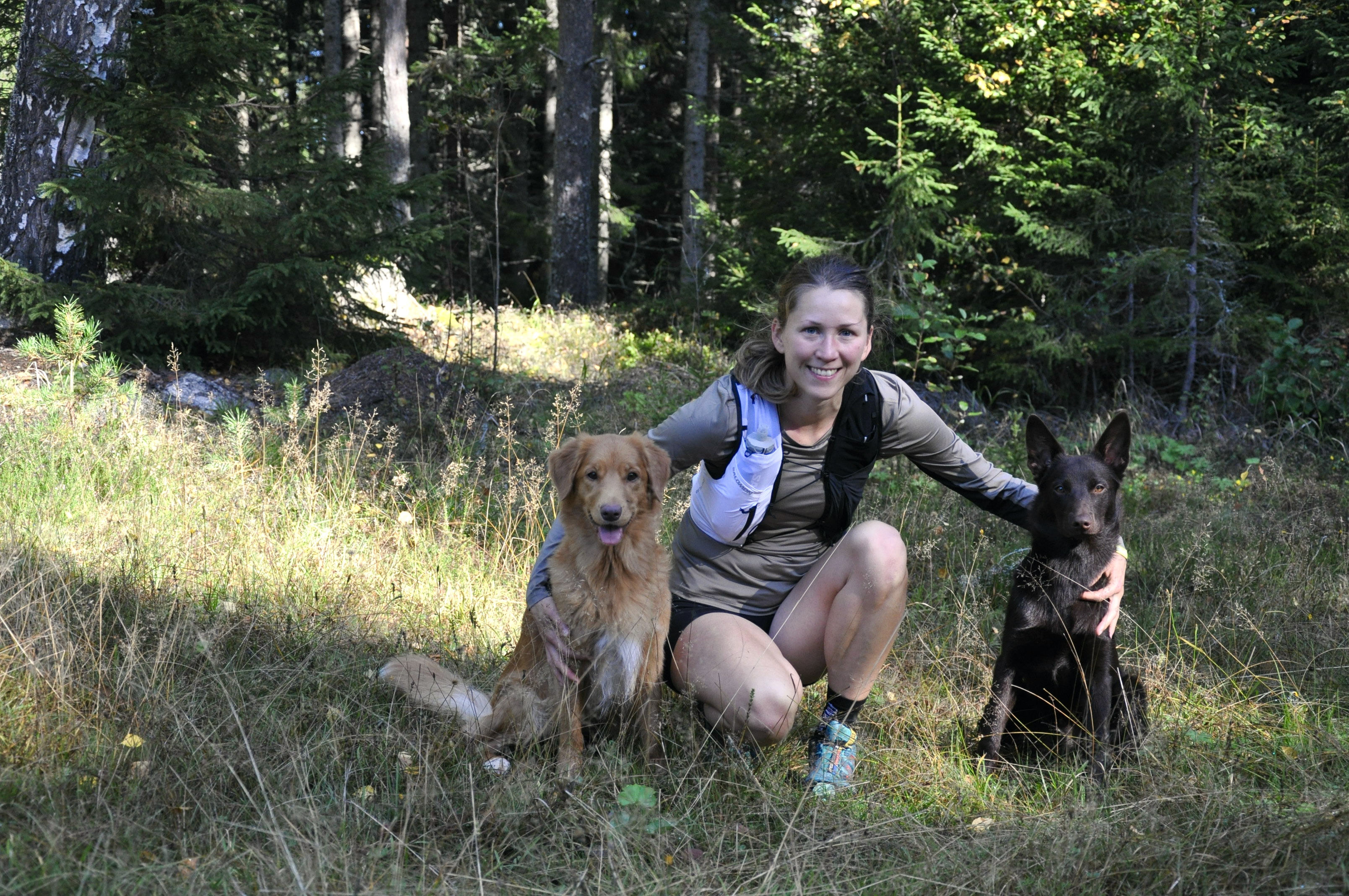 En tullare, människa och kelpie