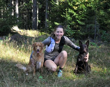 En tullare, människa och kelpie